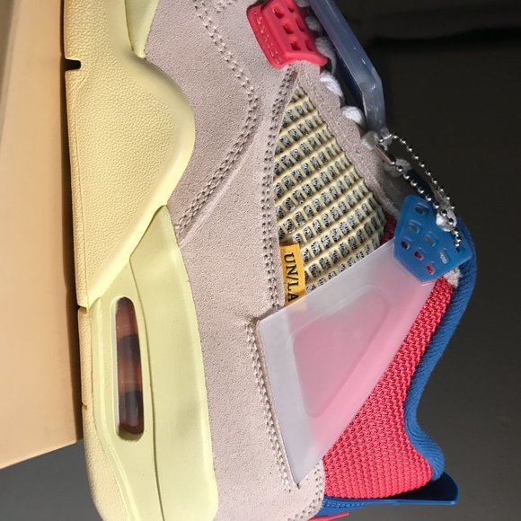 Air Jordan 4 x Union LA, 'Guava Ice', size 8.5 new - Picture 2 of 7